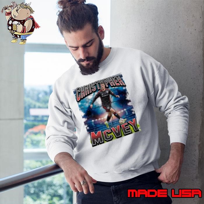 Christopher McVey Swedish footballer Major League Soccer Sweatshirt