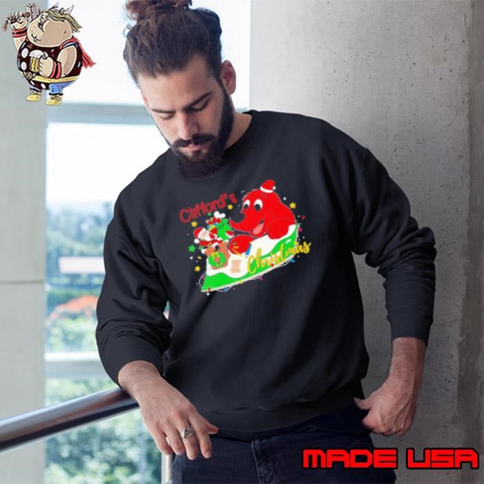 Clifford's Christmas Teacher Sweatshirt