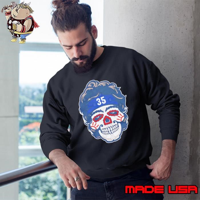 Cody Bellinger Sugar Skull American professional baseball outfielder Sweatshirt