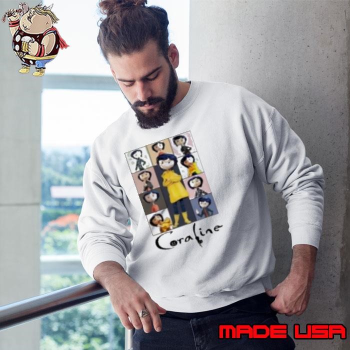 Coraline Cartoon Character Era Tour Halloween Sweatshirt