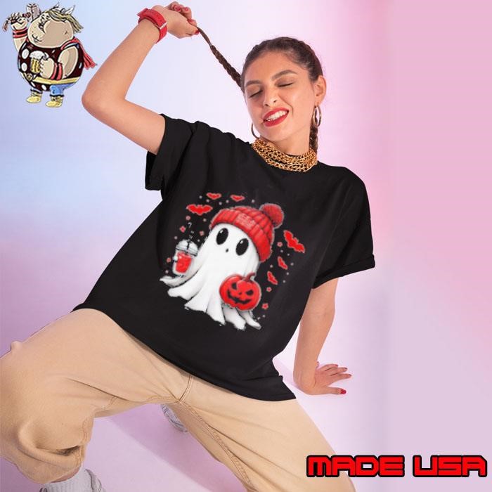 Cute Ghost Football Tampa Bay Ladies tee