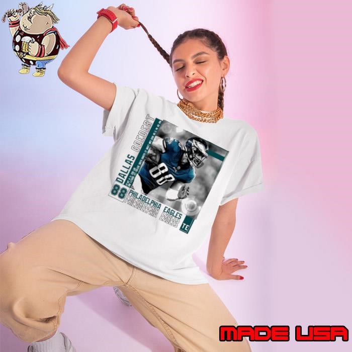 Dallas Goedert American professional football tight end Paper Poster Ladies tee