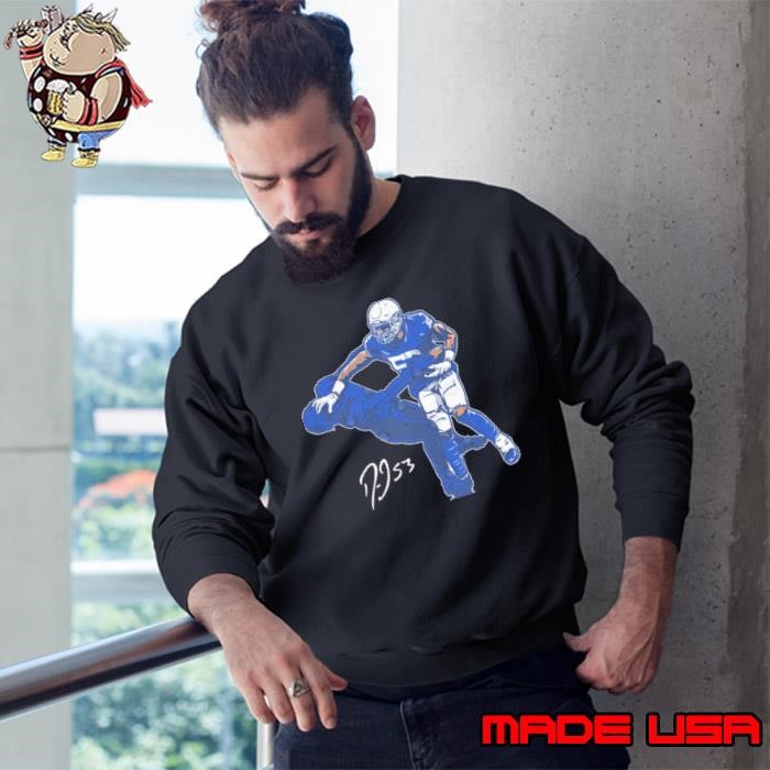 Darius Leonard Stiff Arm professional football linebacker Sweatshirt