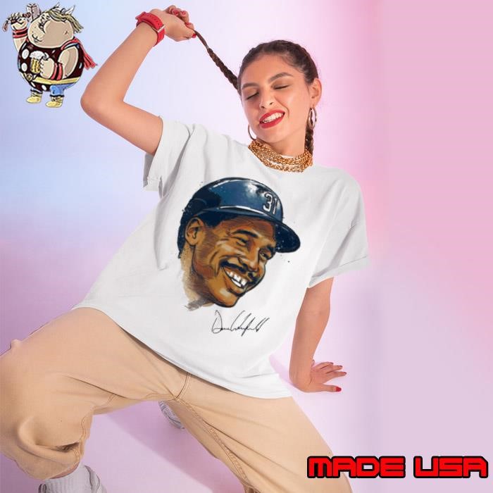 Dave Winfield New York Y Bust American former Major League Baseball Ladies tee