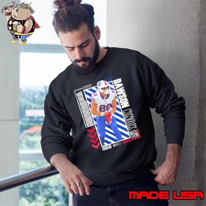 Dawson Knox American professional football tight end Paper Poster Version 10 Sweatshirt