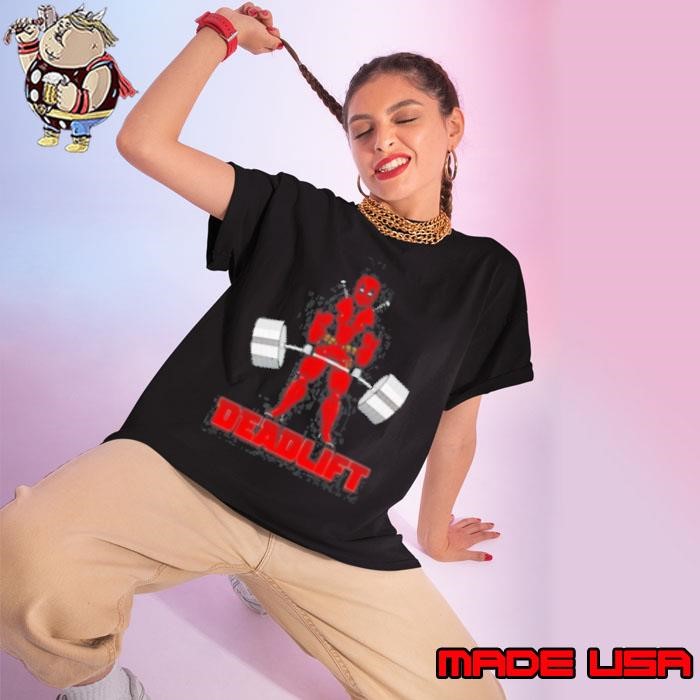Deadpool Papa Swolio Deadlift Ladies tee