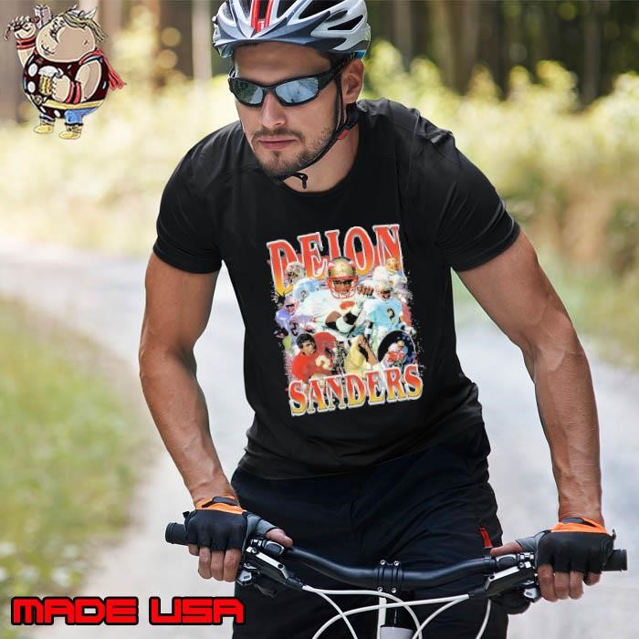 Deion Sanders American football coach and former College Retro Bootleg Unisex