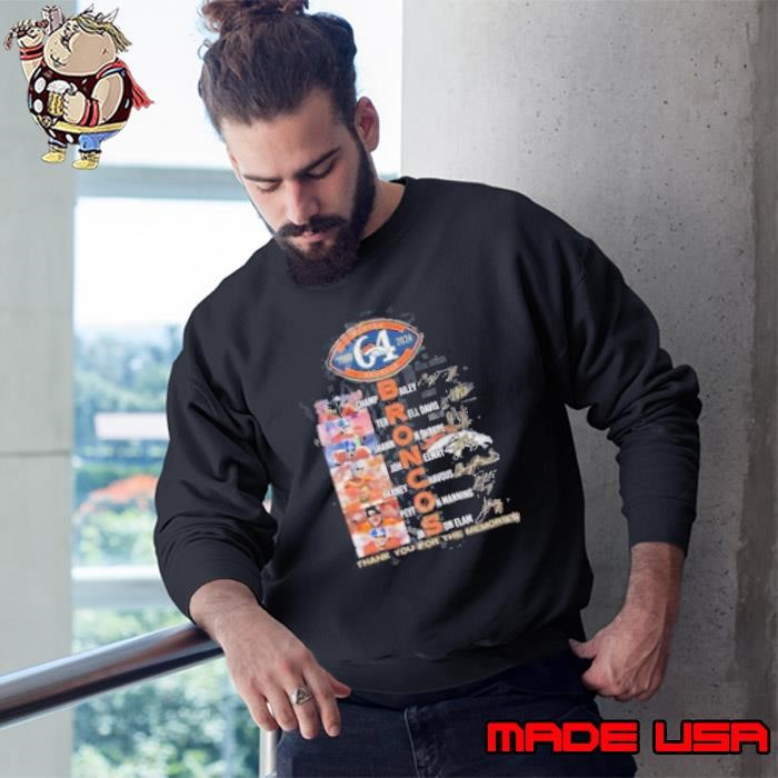 Denver Broncos 64 Years Of 1960 2024 Thank You For The Memories Sweatshirt