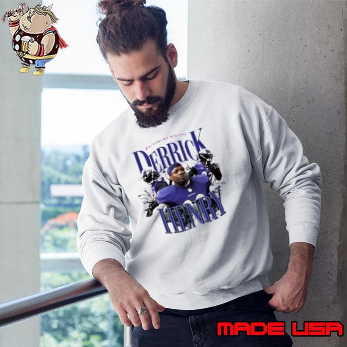 Derrick Henry Baltimore Ravens Waterfall Sweatshirt