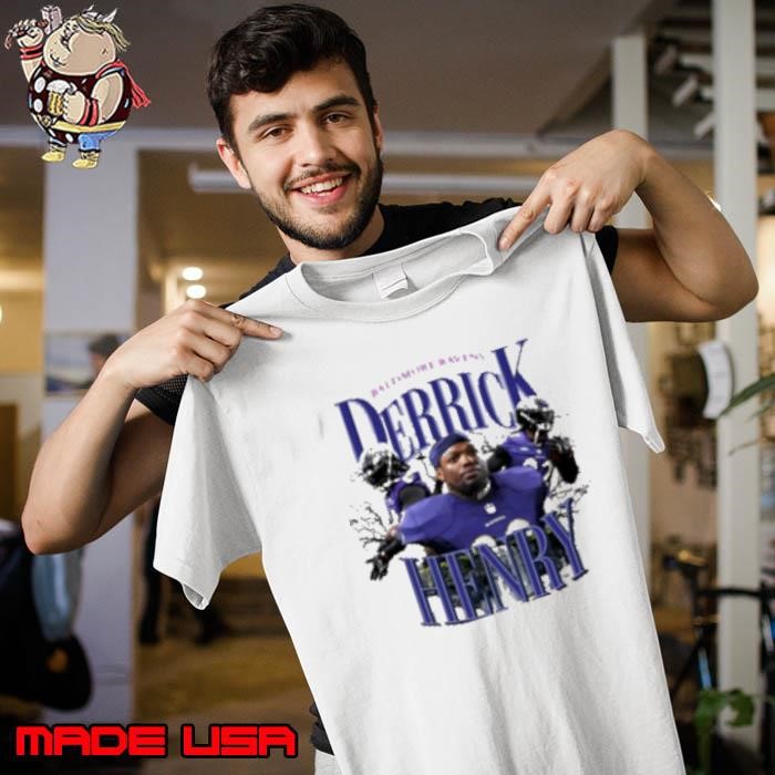 Derrick Henry Baltimore Ravens Waterfall Unisex
