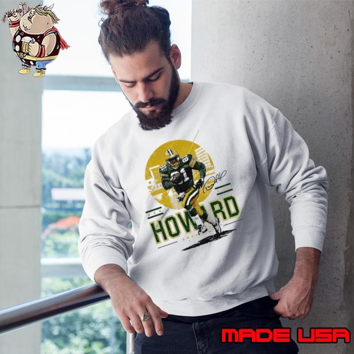 Desmond Howard Green Bay Player Skyline Sweatshirt