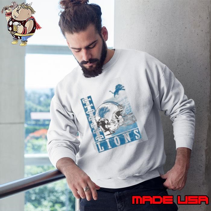 Detroit Lions Helmet Dash Sweatshirt