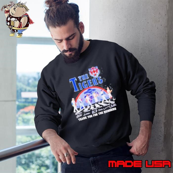 Detroit Tigers 130 Years Of 1894 2024 Thank You For The Memories Sweatshirt