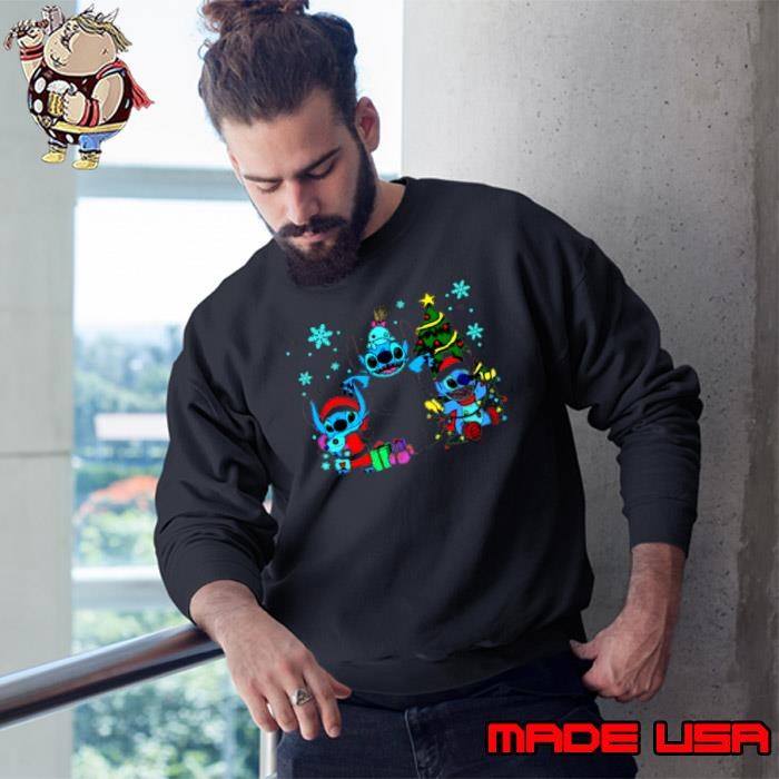 Disney Stitch Christmas Sweatshirt