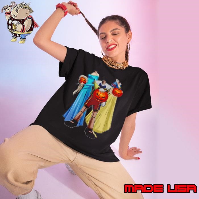 Disneys Princess Happy Halloween Ladies tee