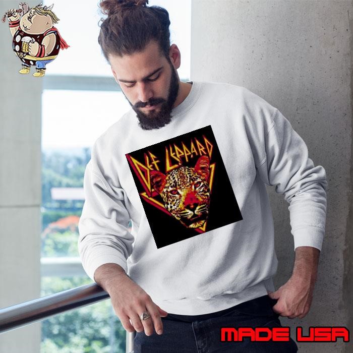 Dl Original 983 Retro Album Art Def Leppard Sweatshirt