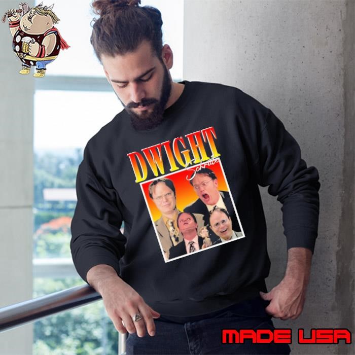 Dwight Schrute character on the American television series Retro Sweatshirt