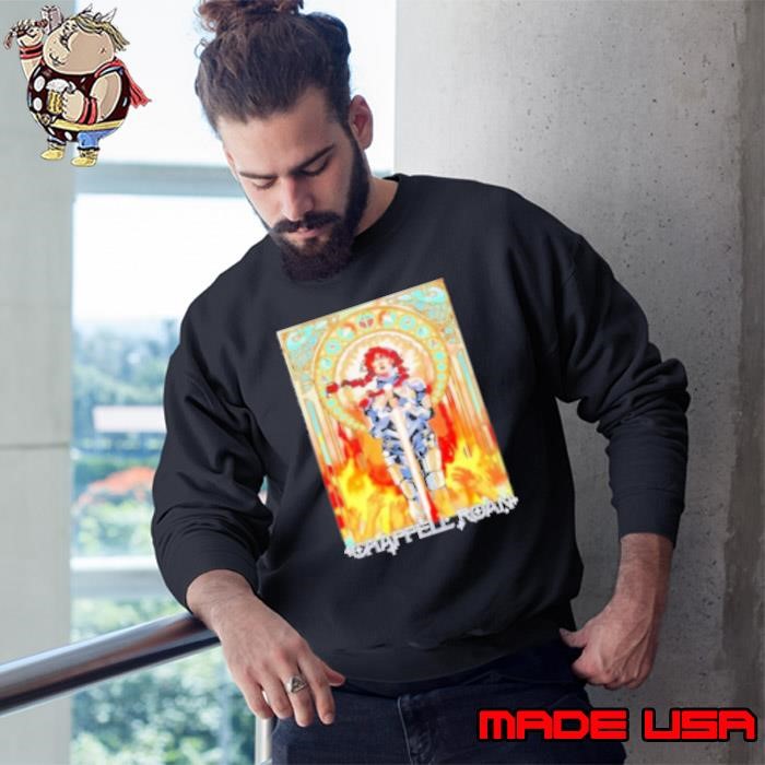 Elfilibust Chappell Roan Knight On Fire Retro Sweatshirt