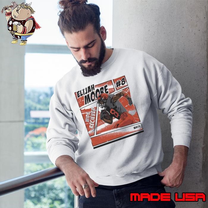 Elijah Moore American professional football wide receiver Cleveland Comic Sweatshirt