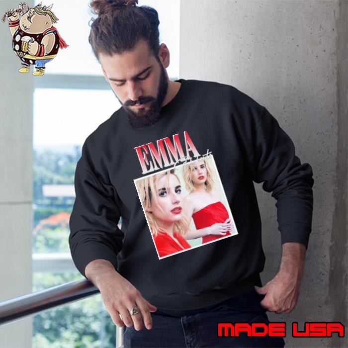 Emma Roberts American actress singer and producer Retro Vintage Sweatshirt