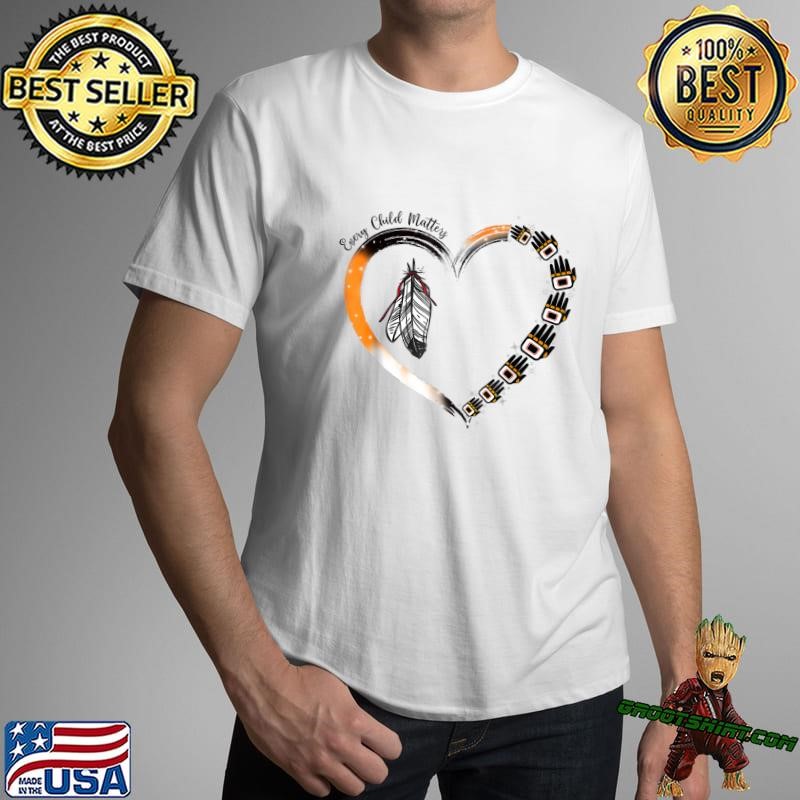 Every Child Matters Heart Native America Heart Unisex
