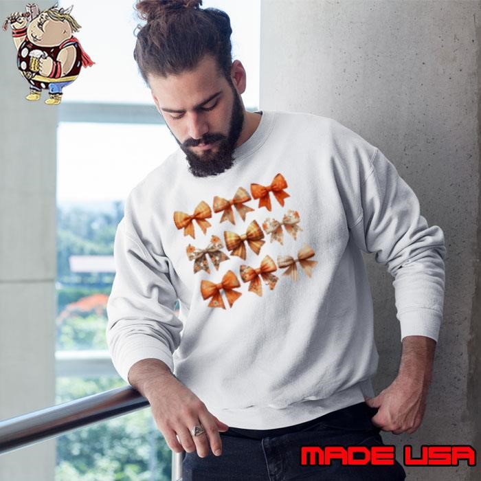 Fall Vibe Bowknots Teacher Sweatshirt