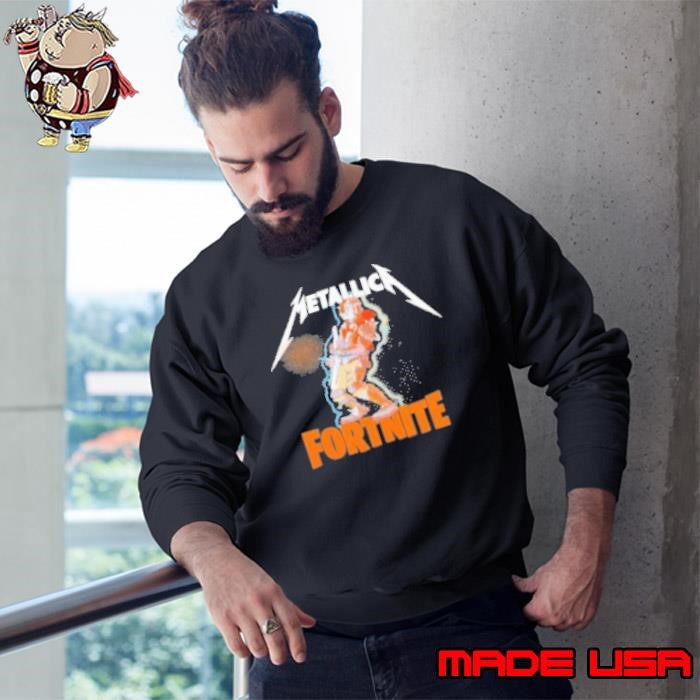 Fortnite X Metallica 2024 Sweatshirt