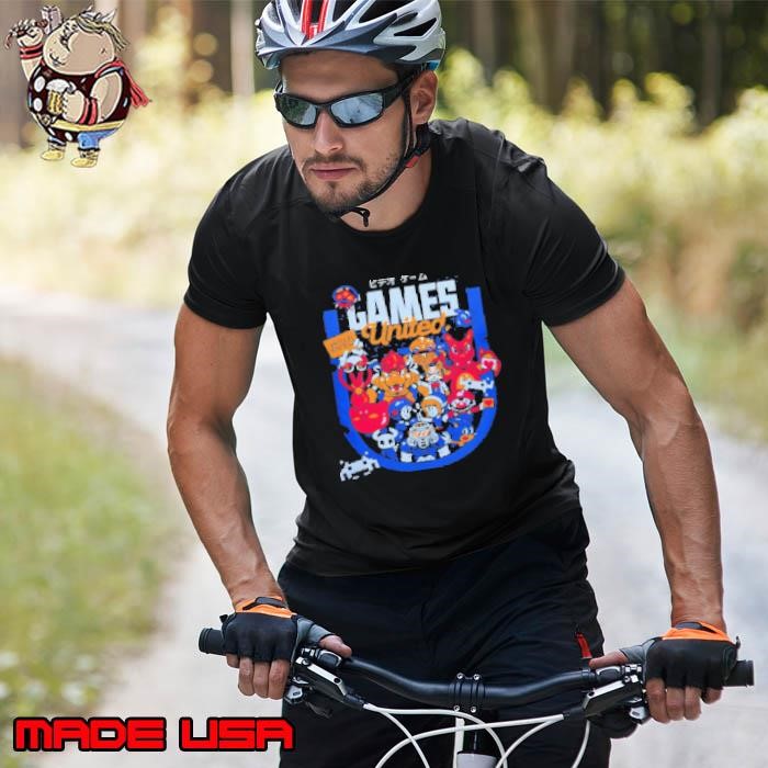 Games United favorite video games vintage Unisex
