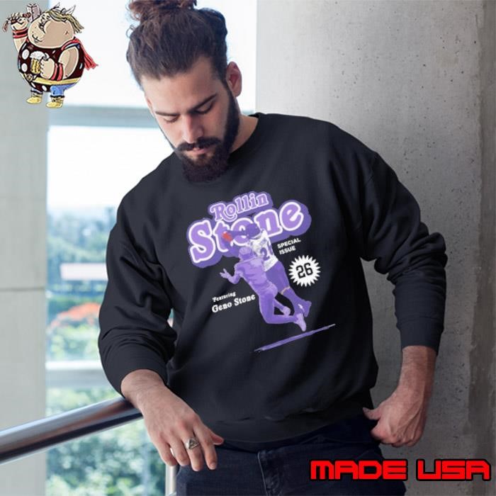 Geno Stone American professional football safety Baltimore Rollin Stone Sweatshirt