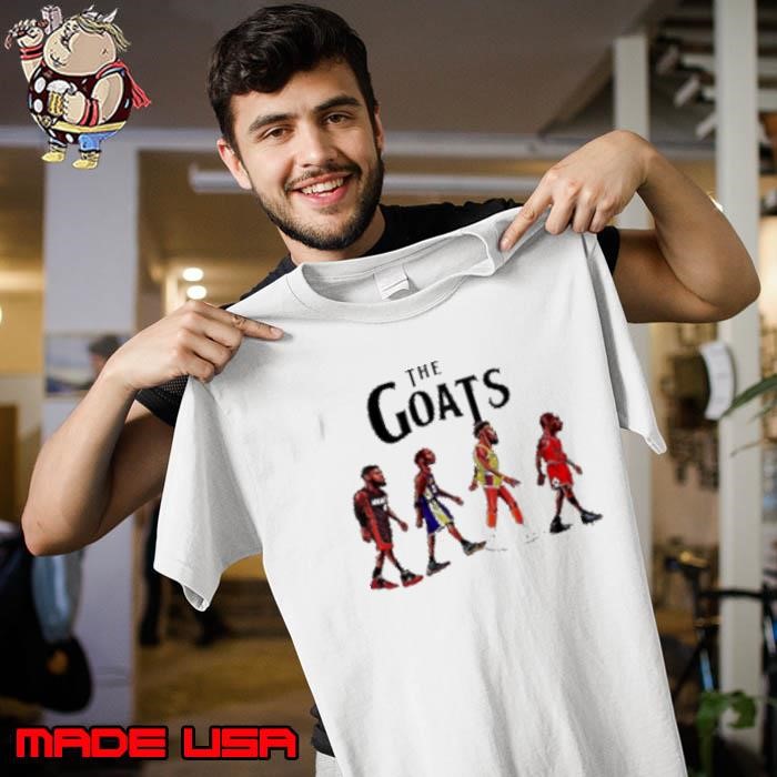 Goat Basketball Lebron James Kobe Bryant Michael Jordan Wilt Chamberlin Lakers Bulls Miami Heat NBA Champions Unisex