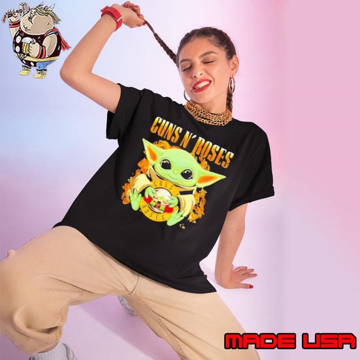 Guns N’ Roses Logo Star Wars The The Mandalorian Ladies tee
