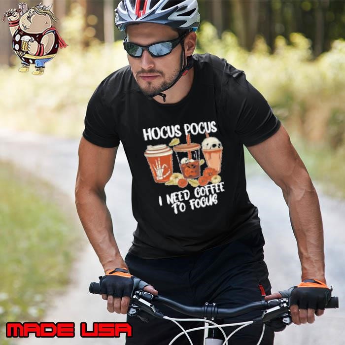 Hocus Pocus I Need Coffee To Focus Skull Unisex