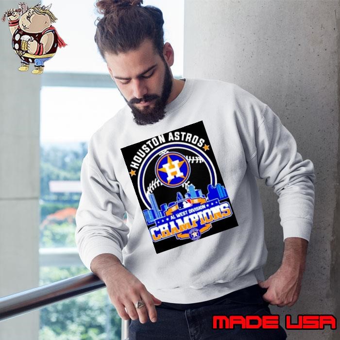 Houston Astros 2022 AL west division champions Sweatshirt