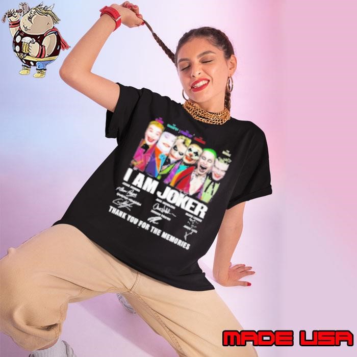 I Am Joker Thank You For The Memories Ladies tee