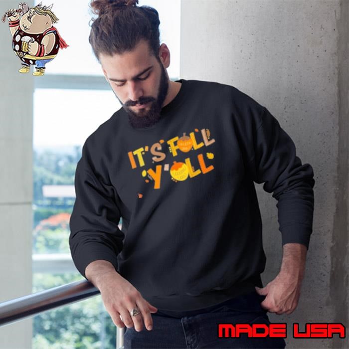 It's Fall Y'all Maple Leaf Teacher Sweatshirt