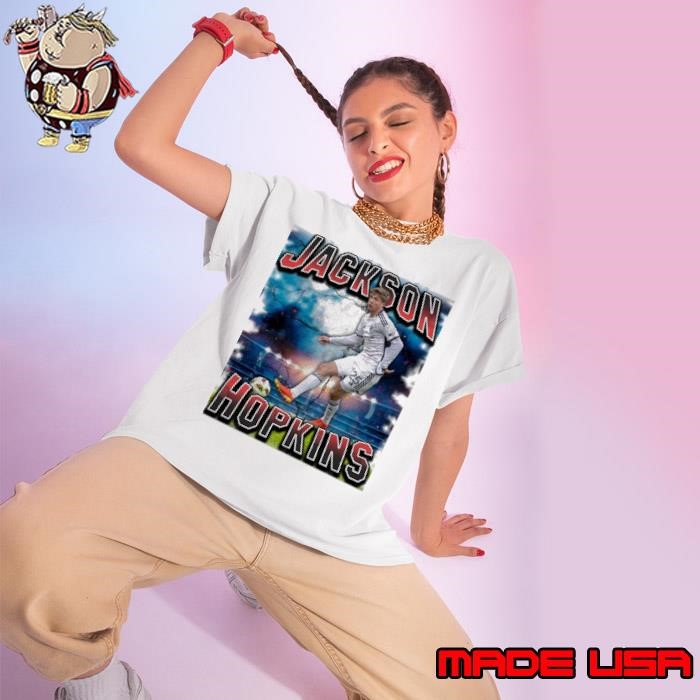 Jackson Hopkins American professional soccer player midfielder Ladies tee