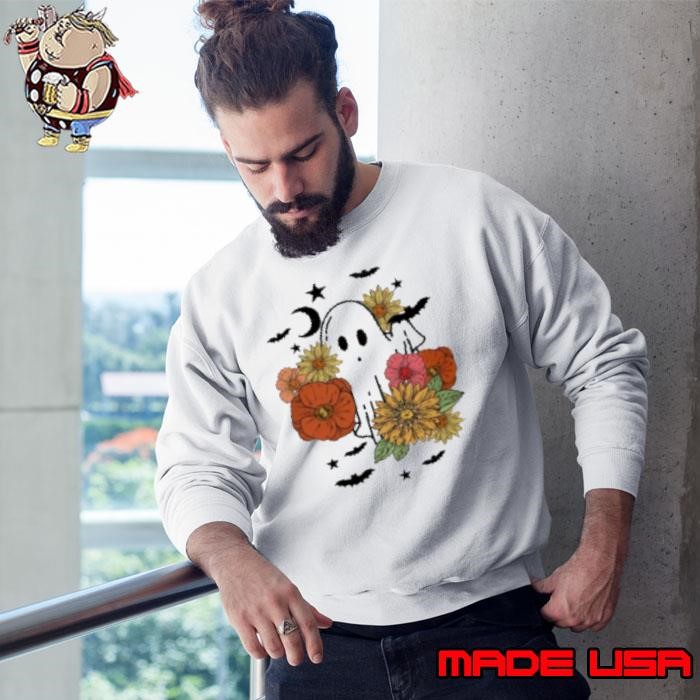 Japanese Style Halloween Ghost Sweatshirt