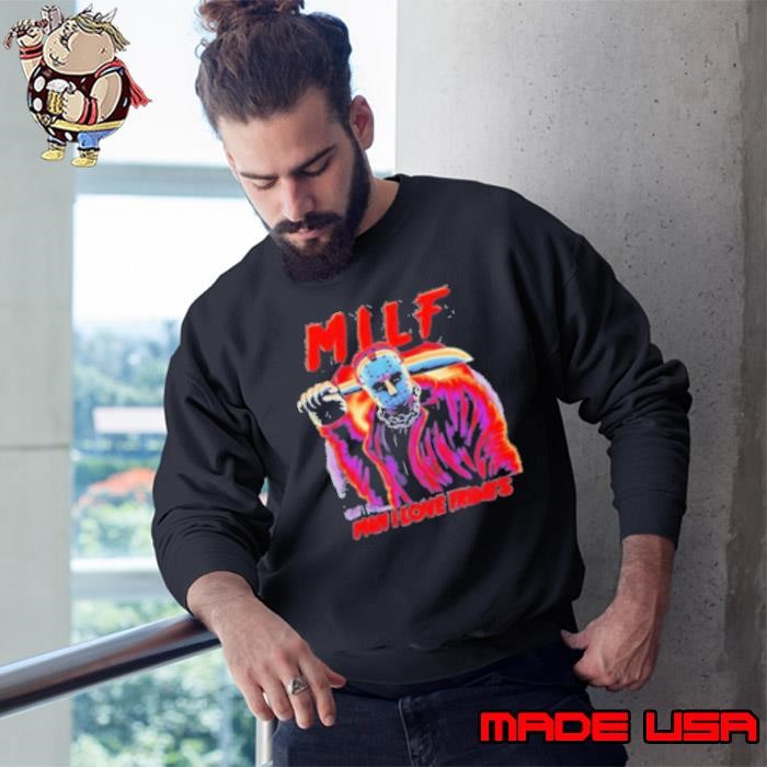Jason Voorhees Milf Man I Love Fridays Halloween Sweatshirt