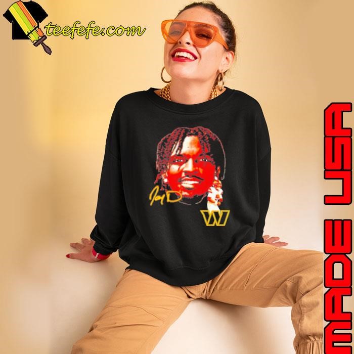 Jayden Daniels Washington Commanders season opener big face head Sweatshirt
