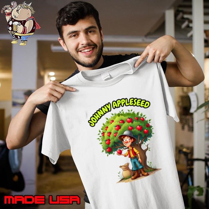 Johnny Apleseed apple tree man Unisex