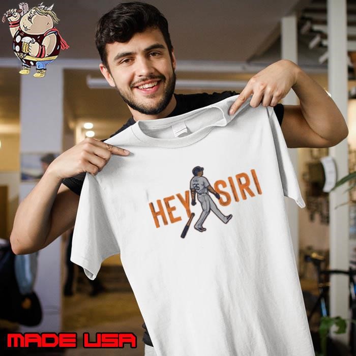 Jose Siri Hey Siri Dominican professional baseball center fielder Unisex
