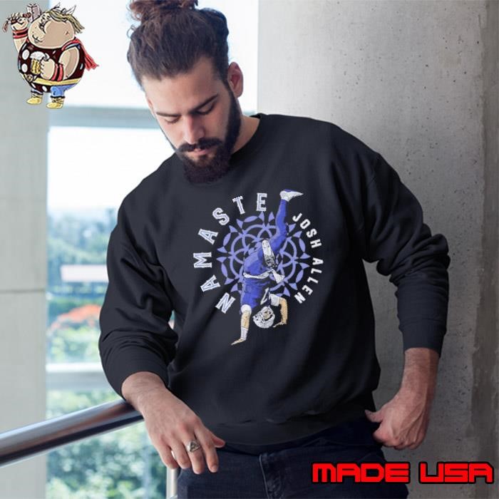 Josh Allen Buffalo Namaste American professional football quarterback Sweatshirt