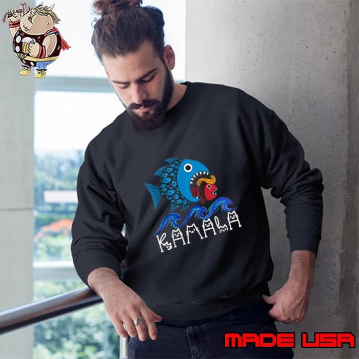 Kamala Fish Eat Fish Election 2024 Sweatshirt