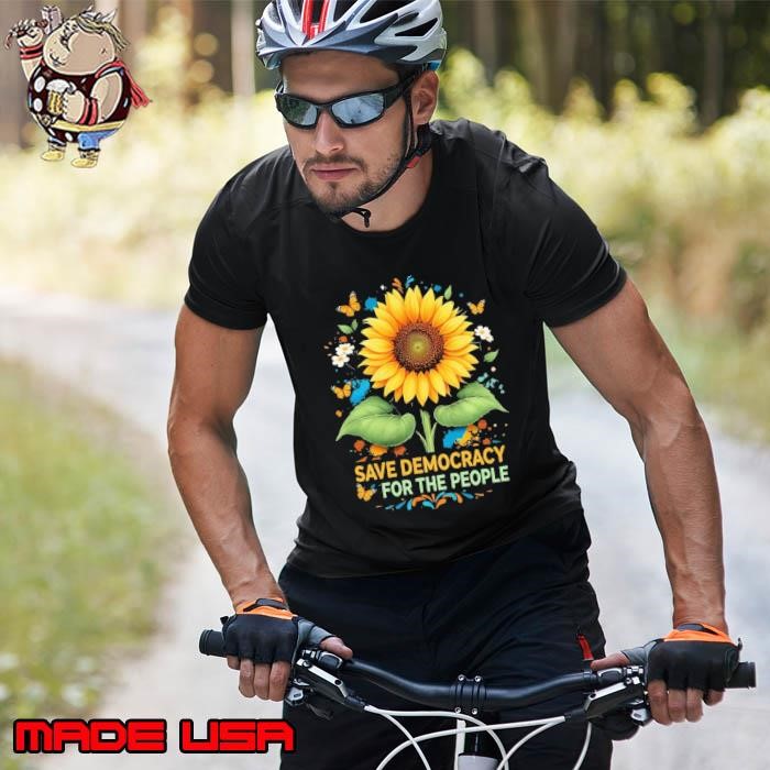 Kamala Harris 2024 Save democracy For the people Sunflower Unisex