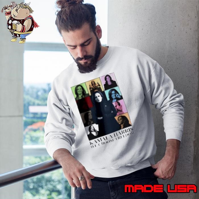 Kamala Harris We Choose Freedom Eras Tour 2024 Sweatshirt