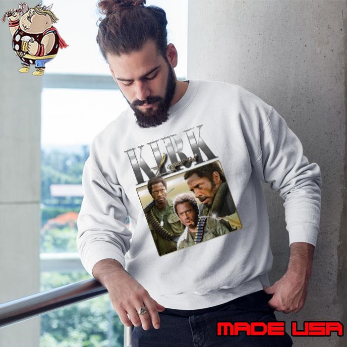 Kirk Lazarus 2008 satirical action comedy film Bootleg Vintage Sweatshirt