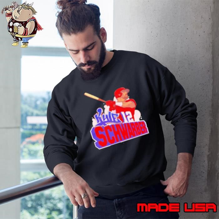 Kyle Schwarber Philadelphia Phillies MLB Graffiti Vintage Sweatshirt
