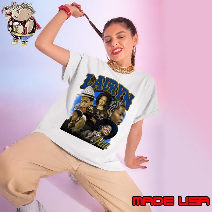 Lauryn Hill American rapper singer songwriter Bootleg Vintage Ladies tee