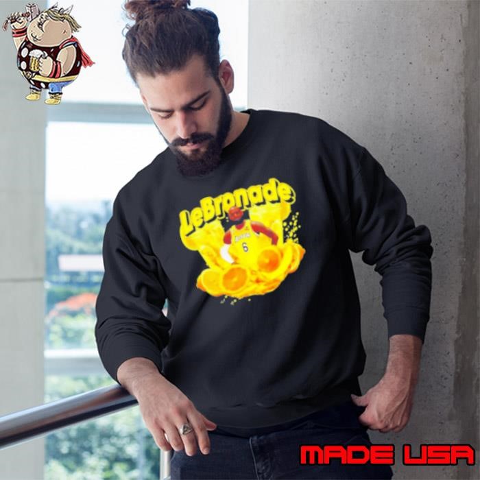 Lebronade Lemon Los Angeles Lakers Sweatshirt