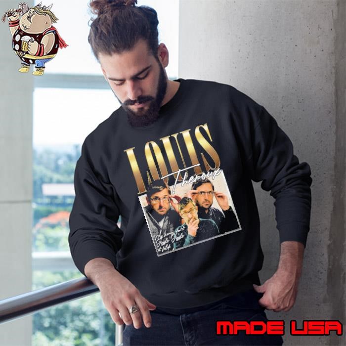 Louis Theroux British-American documentarian journalist Bootleg Vintage Sweatshirt